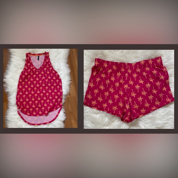 Jaclyn Intimates Tank Top and Boxer 2-Piece Pajama Set Small - Picture 2 of 13